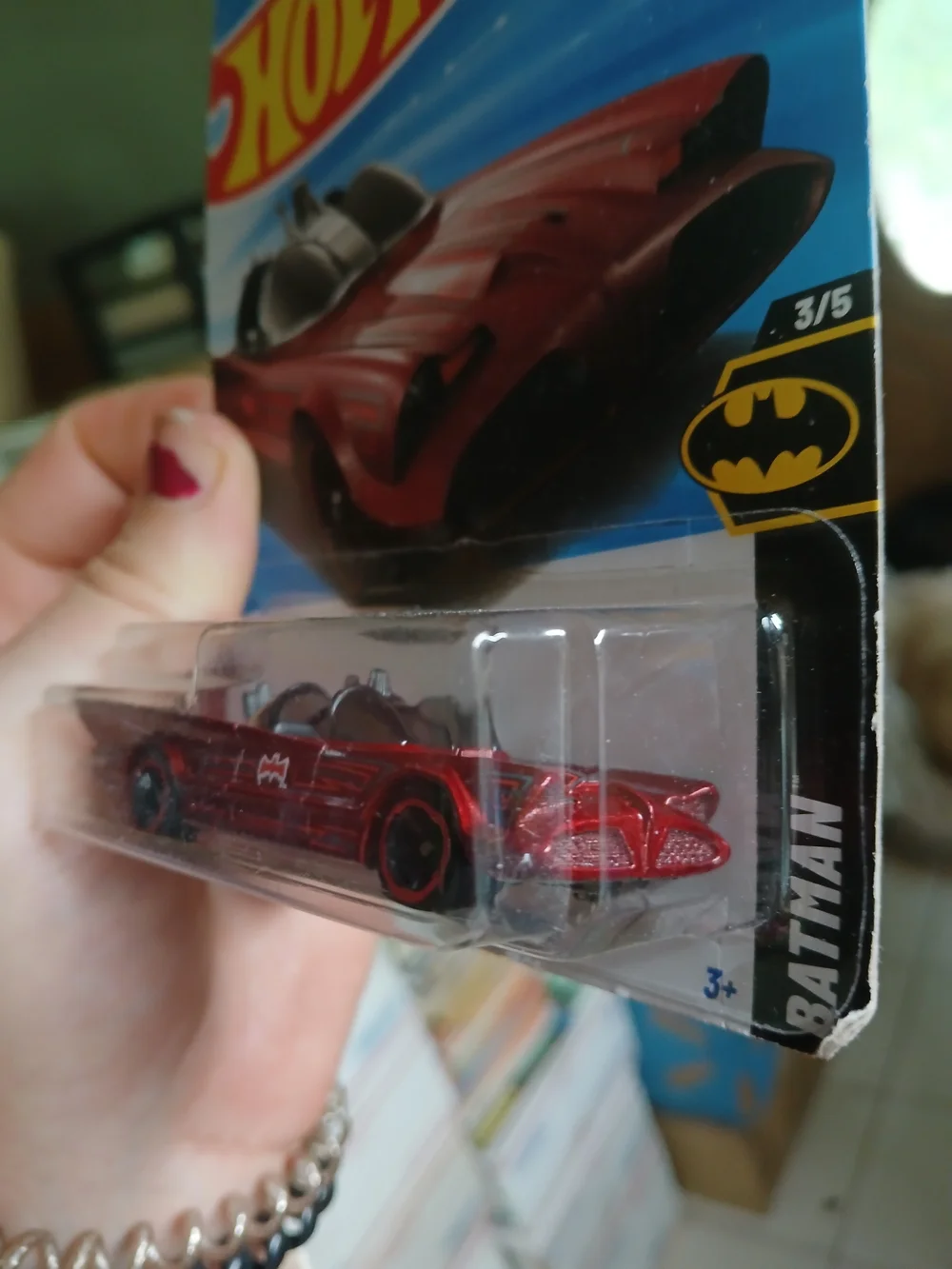 2025 Hot Wheels Mainline TV Series Batmobile (Collector No. 103/250, Batman 3/5)